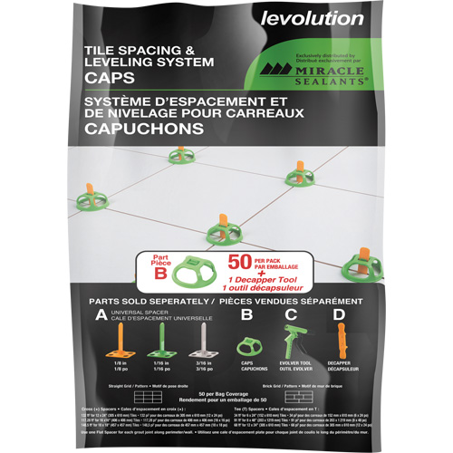 Capuchons universels Miracle Sealants Levolution Waymarc Industries Inc