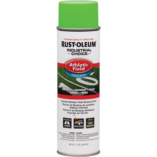 Industrial Choice&reg; AF1600 Athletic Field Striping Paint, Green, Aerosol Can Waymarc Industries Inc