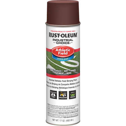 AF1600 Athletic Field Striping Paint, Red, Aerosol Can Waymarc Industries Inc