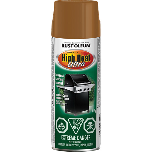 Peinture &eacute;mail en a&eacute;rosol haute temp&eacute;rature ultra Sp&eacute;cialit&eacute;, Canette a&eacute;rosol, Cuivre vieilli Waymarc Industries Inc