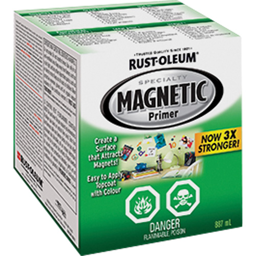 Specialty Magnetic Primer, 887 ml, Kit, Light Grey Waymarc Industries Inc