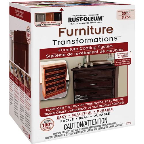Furniture Transformations&reg; Furniture Coating System, 1.72 L, Kit, Tint Base Waymarc Industries Inc