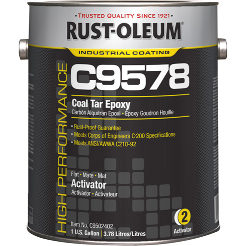 C9578 System Coal Tar High Solids Epoxy Activator, Gallon Waymarc Industries Inc