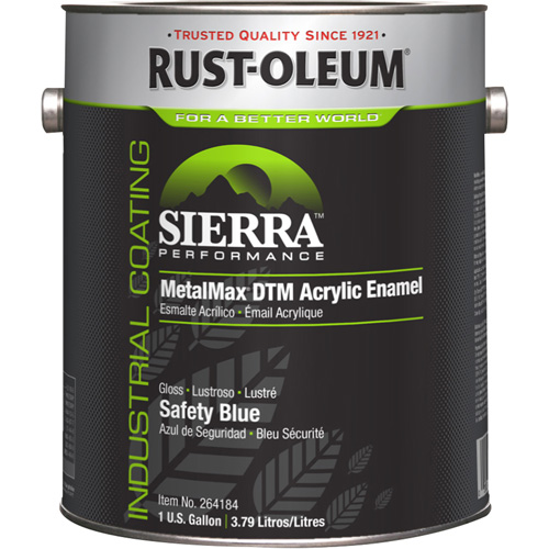 Sierra Performance MetalMax&reg; Plus DTM Acrylic Enamel, Gallon, Blue Waymarc Industries Inc