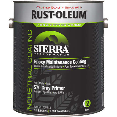 Sierra Performance S70/S71 Water-Based Epoxy Acrylic Primer, Gallon, Grey Waymarc Industries Inc