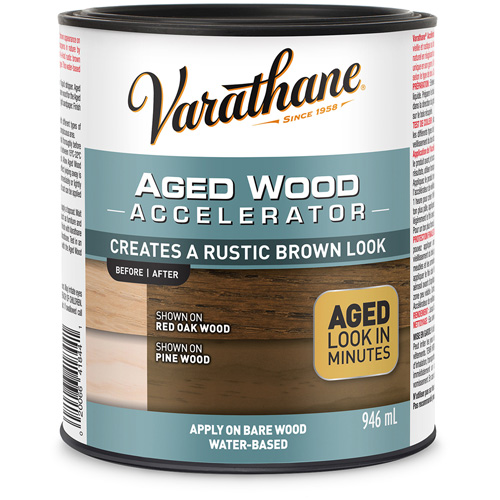 Acc&eacute;l&eacute;rateur de vieillissement du bois Varathane, 946 ml, Brun rustique Waymarc Industries Inc