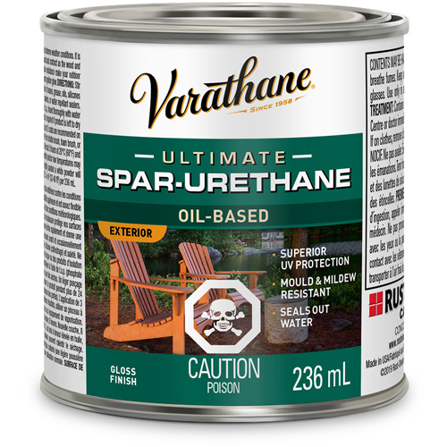 Fini diamant pour bois Varathane ext&eacute;rieur, 236 ml, Transparent, Brillant Waymarc Industries Inc