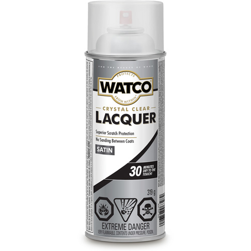 Laque pour bois Watco, 319 g, Transparent, Satin Waymarc Industries Inc