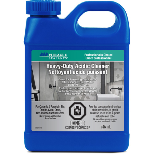 Nettoyant acide puissant Miracle Sealants, Cruche Waymarc Industries Inc
