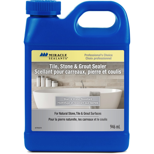 Scellant pour carreaux, pierres et coulis Miracle Sealants, Cruche Waymarc Industries Inc