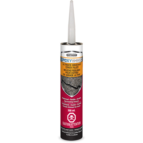EpoxyShield&reg; Ultimate Driveway Crack Filler, Cartridge, Black Waymarc Industries Inc