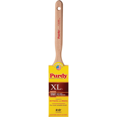 Pinceau XL Bow, Poly/nylon, Manche Bois, Largeur de 2" Waymarc Industries Inc