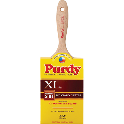 XL Sprig Paint Brush, Poly/Nylon, Wood Handle, 4" Width Waymarc Industries Inc