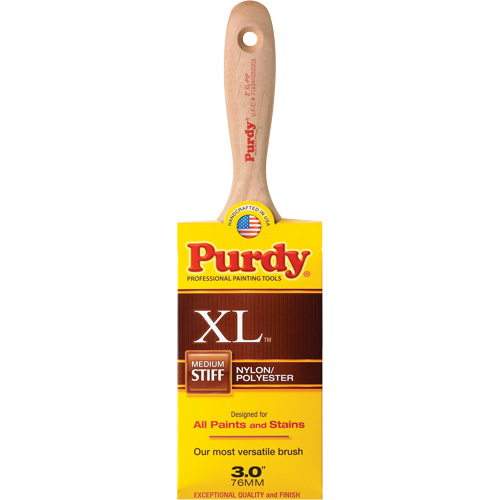 XL Pip Paint Brush, Poly/Nylon, Wood Handle, 3" Width Waymarc Industries Inc