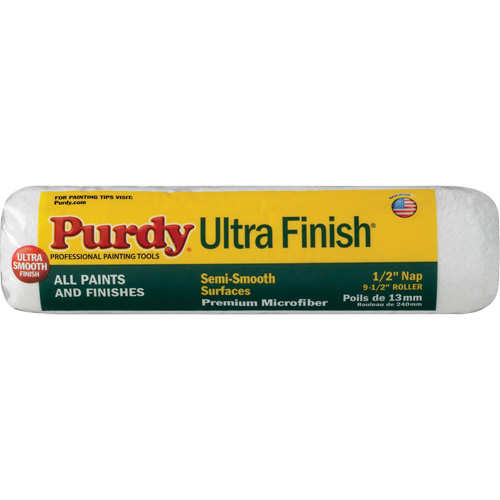 Ultra Finish Roller Cover, 12.7 mm (1/2") Nap, 240 mm (9-1/2") L Waymarc Industries Inc