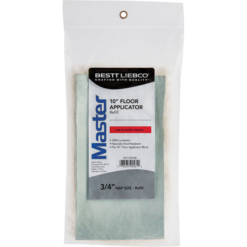 Tampon de rechange pour applicateur pour plancher en cuir d'agneau Waymarc Industries Inc