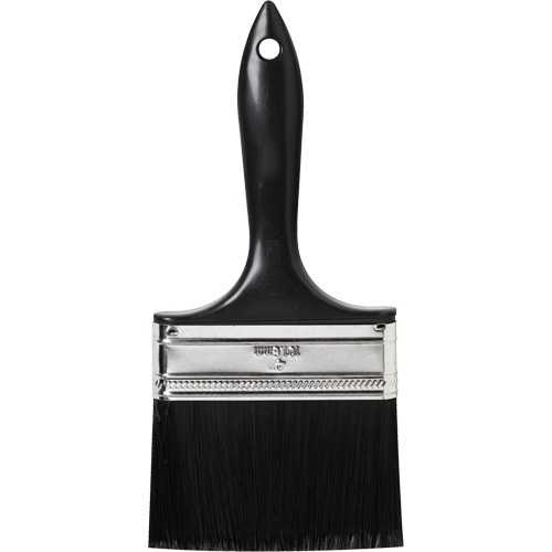 Pinceau &eacute;conomique, Polyol&eacute;fine, Manche Plastique, Largeur de 4" Waymarc Industries Inc