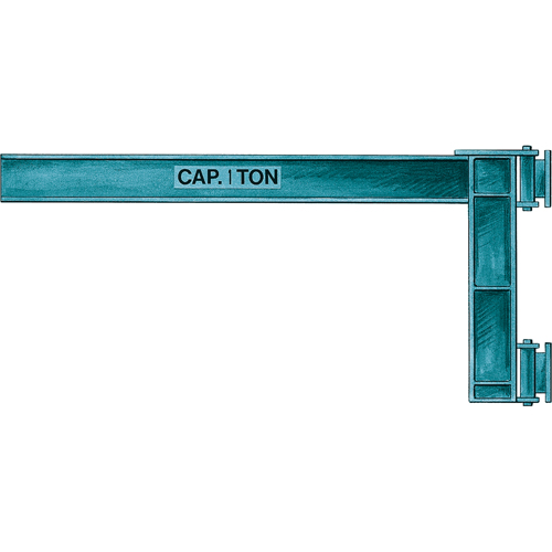 Potences, Poutre en I, Largeur de semelle de 4", Capacit&eacute; de 1000 lb (0,5 tonne) Waymarc Industries Inc