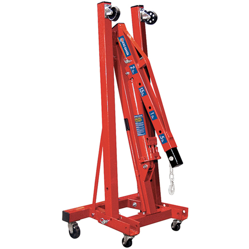 Grues d'atelier escamotables de 2 tonnes, Capacit&eacute; 4000 lb (2 tonnes) Waymarc Industries Inc