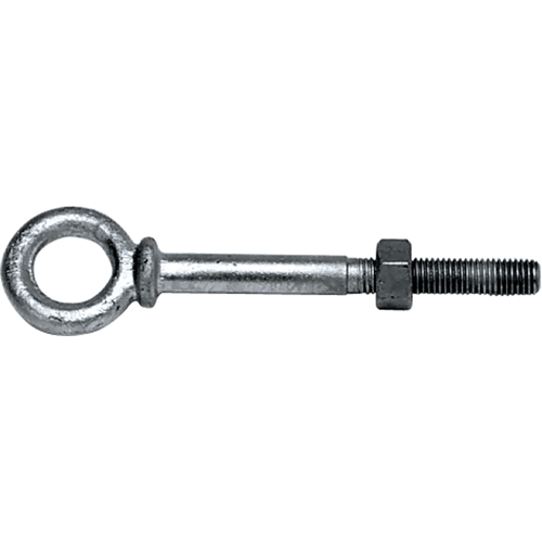 Eye Bolts, 3/8" Dia., 2-1/2" L, Galvanized, 1200 lbs. (0.6 tons) Capacity Waymarc Industries Inc