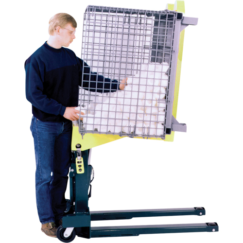 Basculeurs hydrauliques portable E-Z Reach, Bascule 85°, Capacit&eacute;e 4000 lb, 40" lo x 25-1/2" la Waymarc Industries Inc