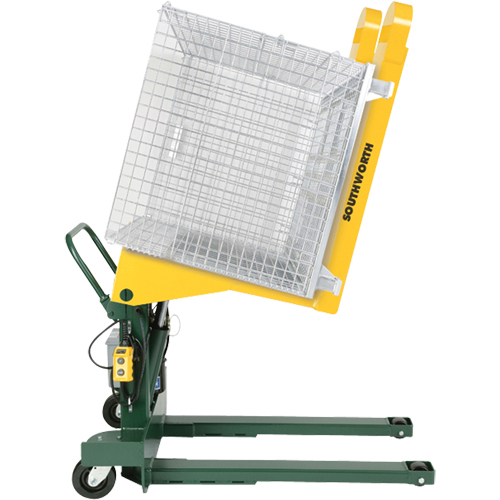 Basculeurs hydrauliques portable E-Z Reach, Bascule 85°, Capacit&eacute;e 2000 lb, 40" lo x 24-1/2" la Waymarc Industries Inc