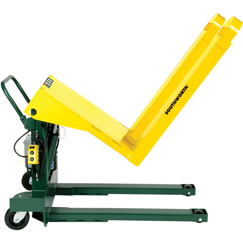 Basculeurs hydrauliques portable E-Z Reach, Bascule 85°, Capacit&eacute;e 2000 lb, 40" lo x 24-1/2" la Waymarc Industries Inc