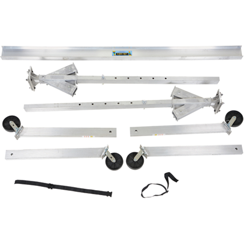 Grue mobile ajustable en aluminium, 12' lo, Capacit&eacute; 2000 lb (1 tonne) Waymarc Industries Inc