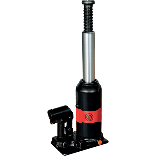 Bottle Jack, 8 tons, 12-3/5" Raised Height Waymarc Industries Inc