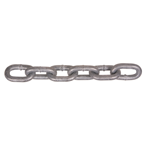 Chaînes galvanis&eacute;es par immersion &agrave; chaud, Acier au carbone, 3/8" x 45' (13,7 m) l, Calibre 30, Charge d'utilisation 2650 lb (1,325 tonne) Waymarc Industries Inc