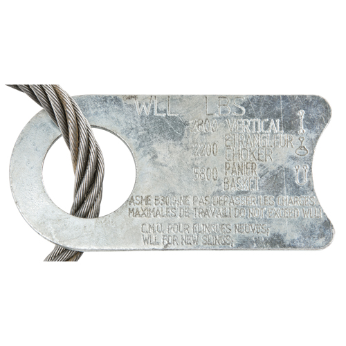 Wire Rope Lifting Sling - Eye & Eye Waymarc Industries Inc