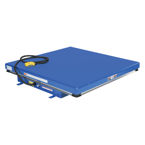 Hydraulic Scissor Lift Table, Steel, 48" L x 40" W, 3000 lbs. Cap. Waymarc Industries Inc