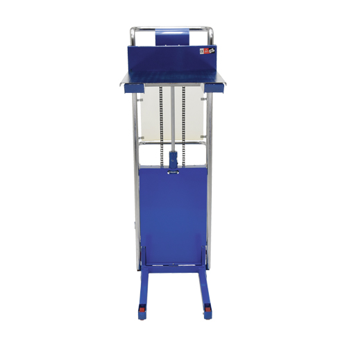 Hefti-Lift Load Stacker, Foot Pump Operated, 880 lbs. Capacity, 59" Max Lift Waymarc Industries Inc