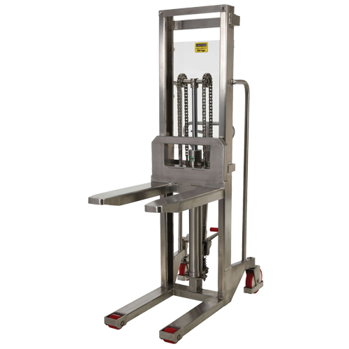Gerbeur Hefti-Lift, M&eacute;canisme Pompe au pied, Capacit&eacute; de 880 lb, Levage max de 59" Waymarc Industries Inc