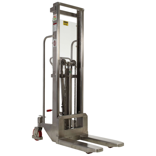 Gerbeur Hefti-Lift, M&eacute;canisme Pompe au pied, Capacit&eacute; de 880 lb, Levage max de 59" Waymarc Industries Inc