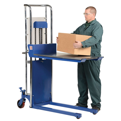 Gerbeur Hefti-Lift, M&eacute;canisme Pompe au pied, Capacit&eacute; de 300 lb, Levage max de 59" Waymarc Industries Inc