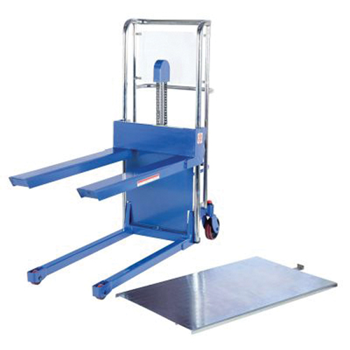 Hefti-Lift Load Stacker, Foot Pump Operated, 400 lbs. Capacity, 44" Max Lift Waymarc Industries Inc