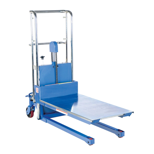 Hefti-Lift Load Stacker, Foot Pump Operated, 400 lbs. Capacity, 44" Max Lift Waymarc Industries Inc