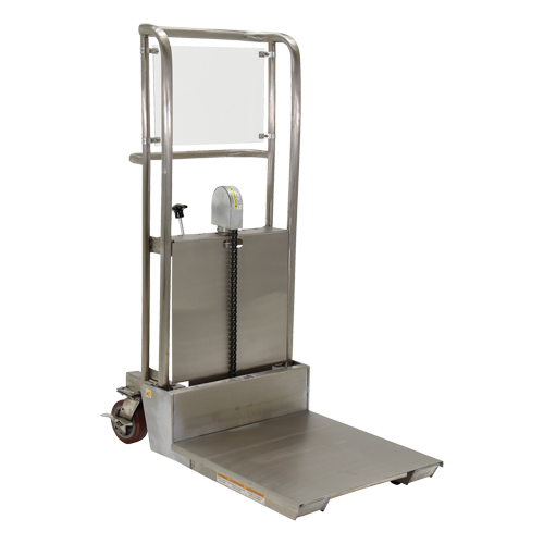 Gerbeur Hefti-Lift, M&eacute;canisme Pompe au pied, Capacit&eacute; de 450 lb, Levage max de 45-5/8" Waymarc Industries Inc
