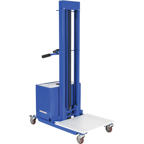 Gerbeur &agrave; levage rapide, M&eacute;canisme &eacute;lectrique, Capacit&eacute; de 400 lb, Levage max de 57" Waymarc Industries Inc