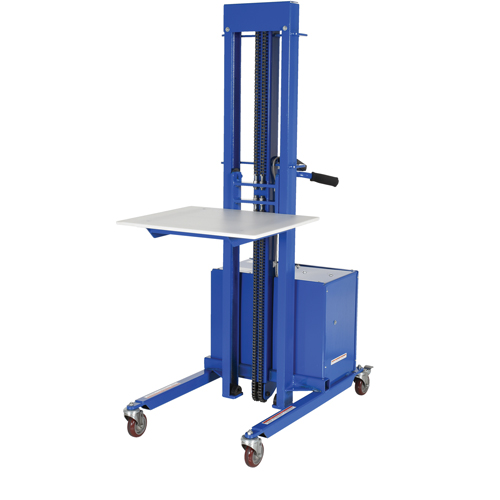 Gerbeur &agrave; levage rapide, M&eacute;canisme &eacute;lectrique, Capacit&eacute; de 400 lb, Levage max de 57" Waymarc Industries Inc