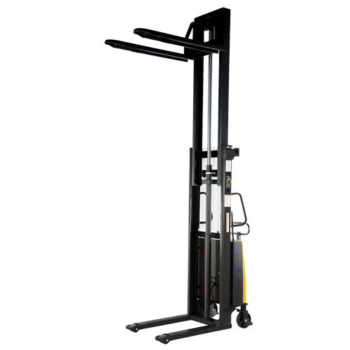 Gerbeur pour chariot &eacute;l&eacute;vateur, Fonctionnement &eacute;lectrique, Capacit&eacute; 2000 lb, Lev&eacute;e max 118" Waymarc Industries Inc