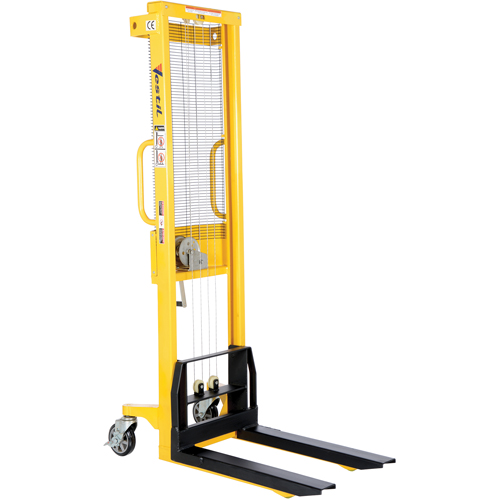Gerbeur manuel, Fonctionnement Treuil manuel, Capacit&eacute; 770 lb, Lev&eacute;e max 60" Waymarc Industries Inc
