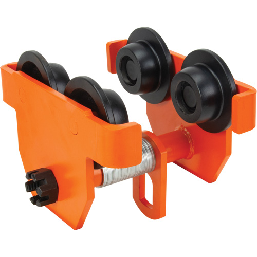 Adjustable Trolley with Safety Plates, 6000 lbs. (3 tons) Waymarc Industries Inc