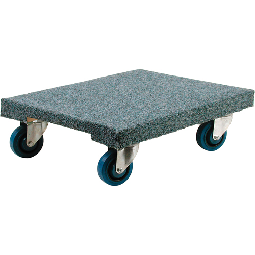 Chariots en bois franc - usage intensif, Roues en Caoutchouc, Capacit&eacute; de 1400 lb, 18" la x 30" p x 7" h Waymarc Industries Inc