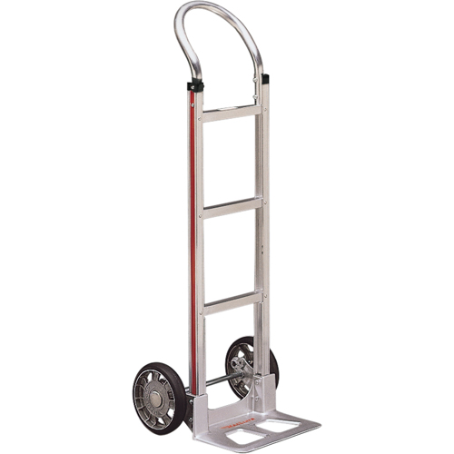 Knocked Down Hand Truck, Continuous Handle, Aluminum, 48" Height, 500 lbs. Capacity Waymarc Industries Inc