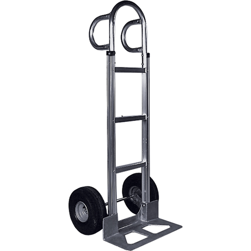 Knocked Down Hand Truck, P-Handle Handle, Aluminum, 52" Height, 500 lbs. Capacity Waymarc Industries Inc