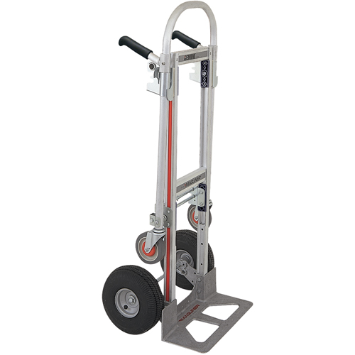 Gemini&reg; Convertible Hand Trucks, Aluminum, 1000 lbs. Capacity Waymarc Industries Inc