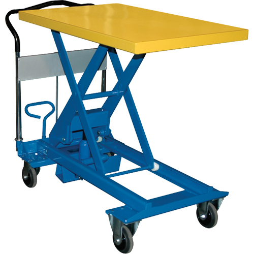 Dandy Lift Scissor Lift Table, 35-5/8" L x 23-3/5" W, Steel, 1100 lbs. Capacity Waymarc Industries Inc