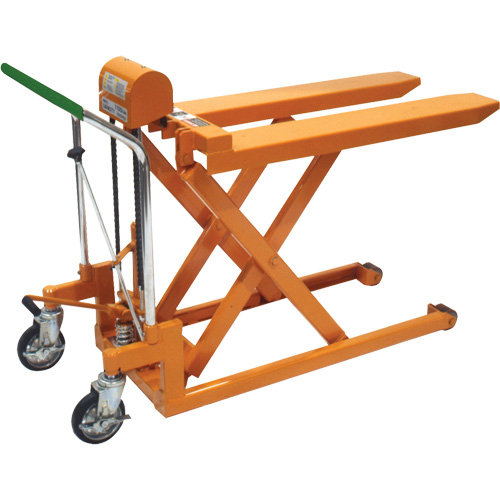 Dandy Lift Scissor Fork Lift Table, 37.1" L x 19.7" W, Steel, 1100 lbs. Capacity Waymarc Industries Inc